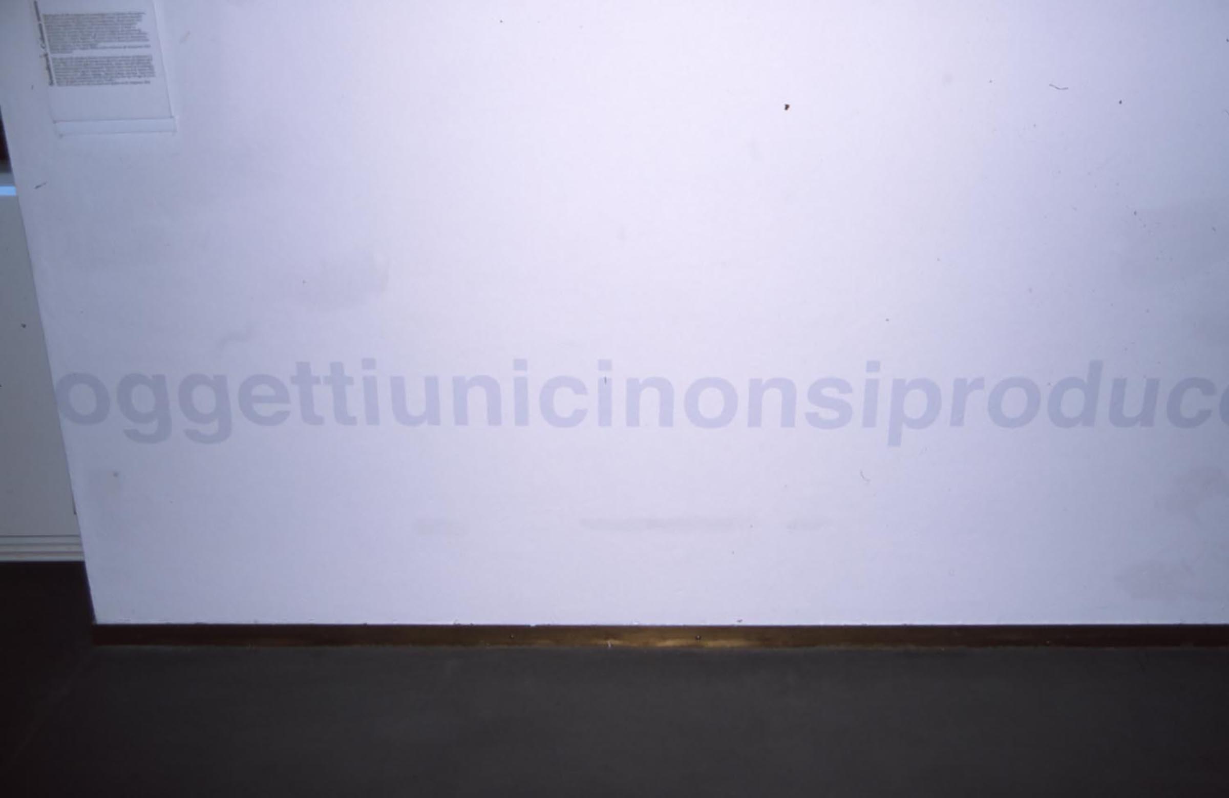 Liam Gillick, Lamp Factory, 2003 (detail)